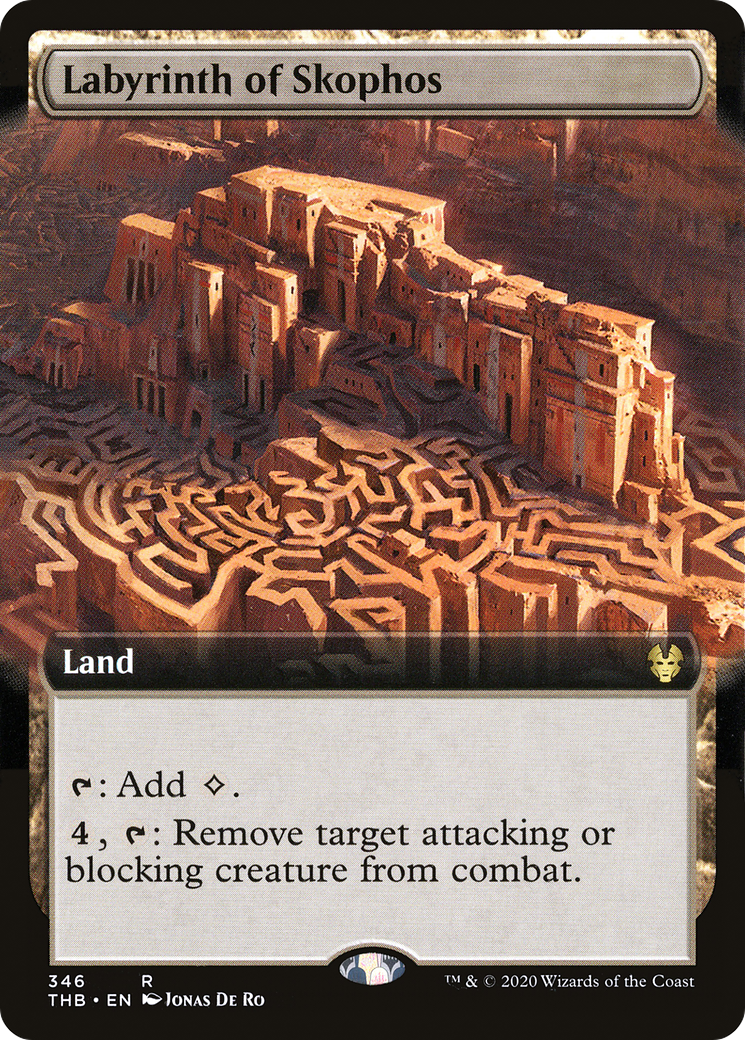 Labyrinth of Skophos (THB-346) (Extended Art) (Foil)