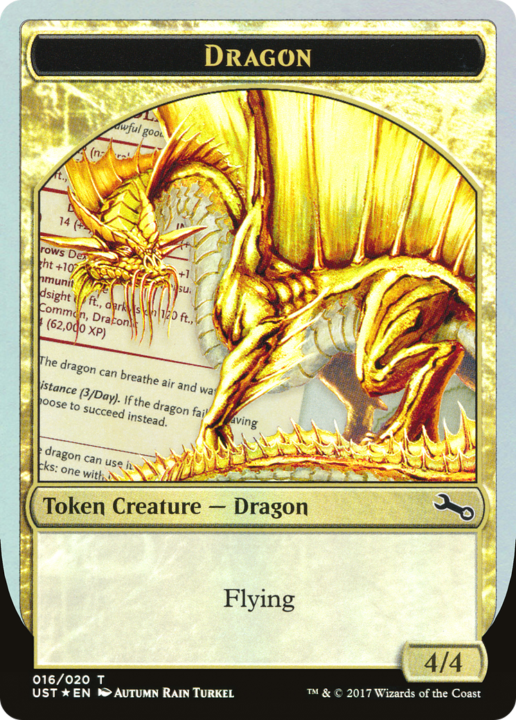 Dragon Token (UST-016) (Foil)