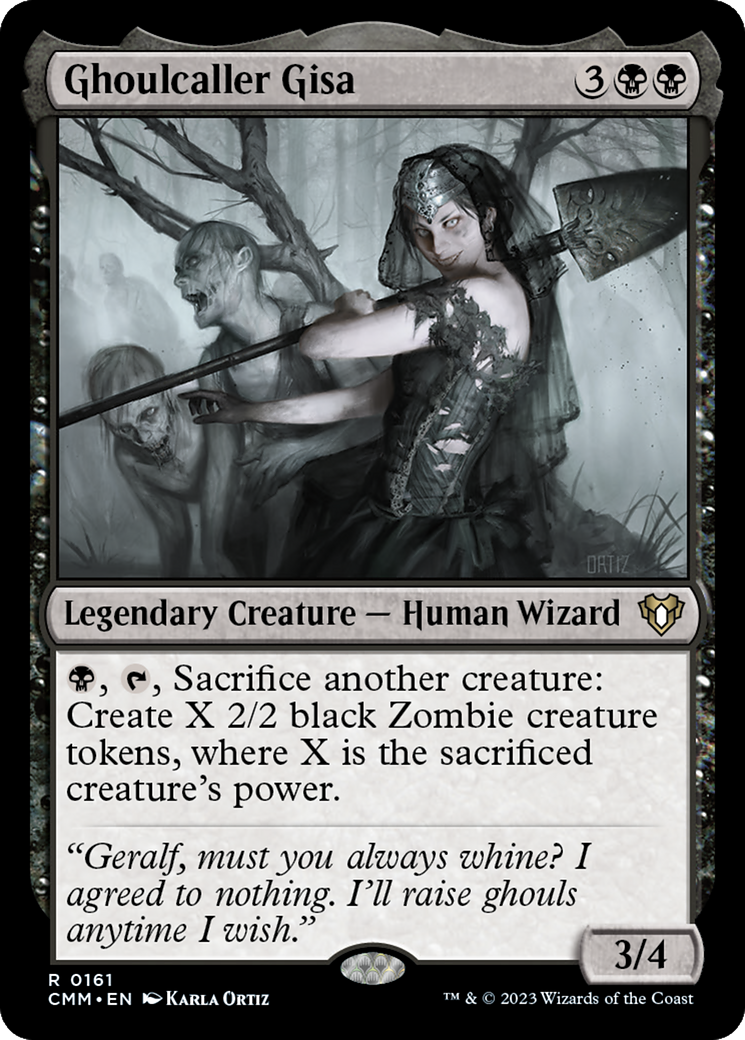 Ghoulcaller Gisa (CMM-161) (Foil)