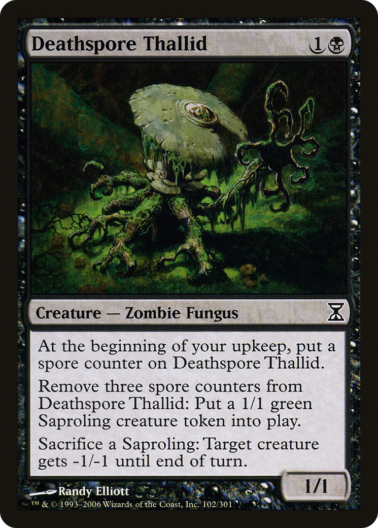 Deathspore Thallid (TSP-102) (Foil)