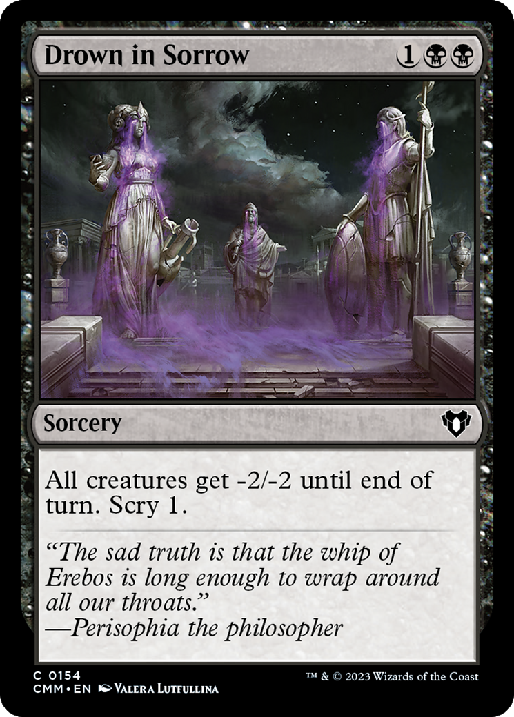 Drown in Sorrow (CMM-154) (Foil)