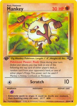 Mankey (JU-055) (Unlimited)