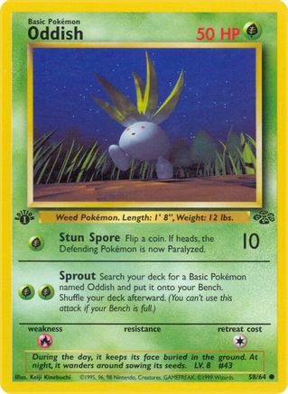 Oddish (JU-058) (Unlimited)