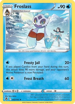Froslass (SIT-043) (Reverse Holofoil)