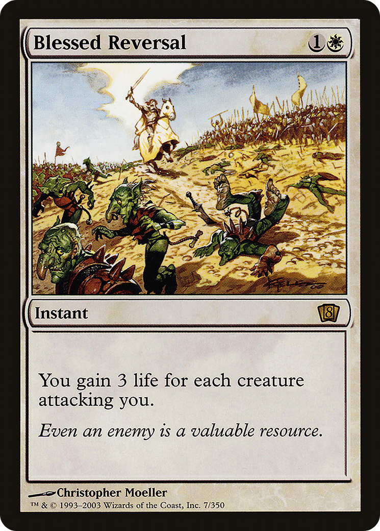 Blessed Reversal (8ED-007) (Foil)