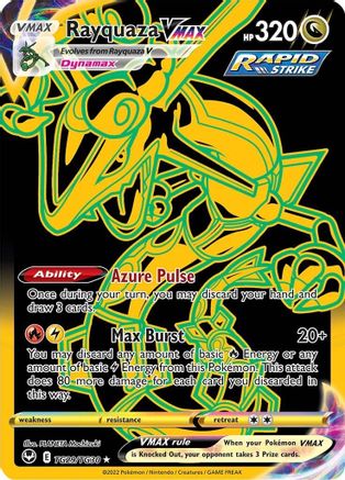 Rayquaza VMAX (Secret) (SIT:TG-TG29) (Holofoil)