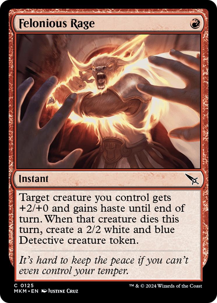 Felonious Rage (MKM-125) (Foil)