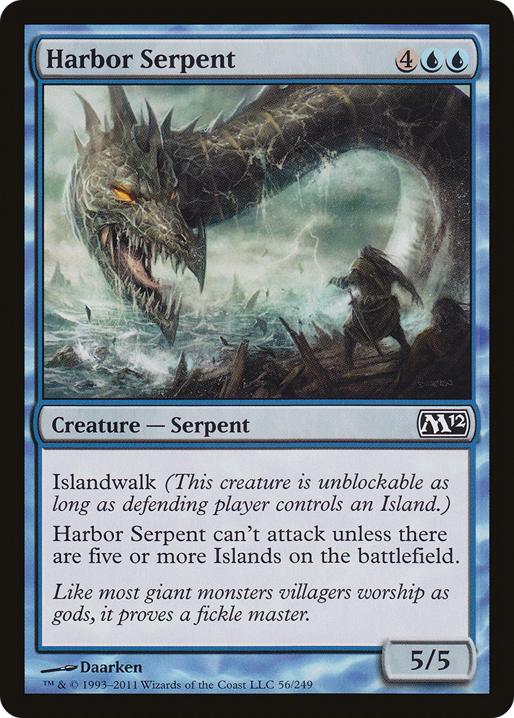 Harbor Serpent (M12-056) (Foil)