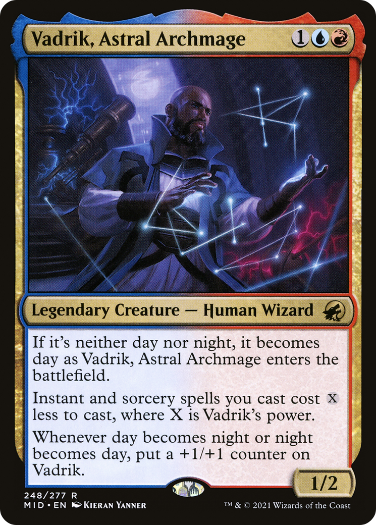 Vadrik, Astral Archmage (MID-248) (Foil)