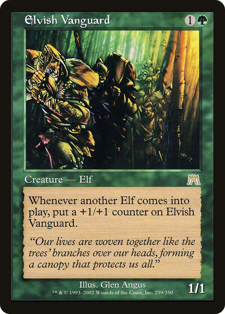 Elvish Vanguard (ONS-259) (Foil)