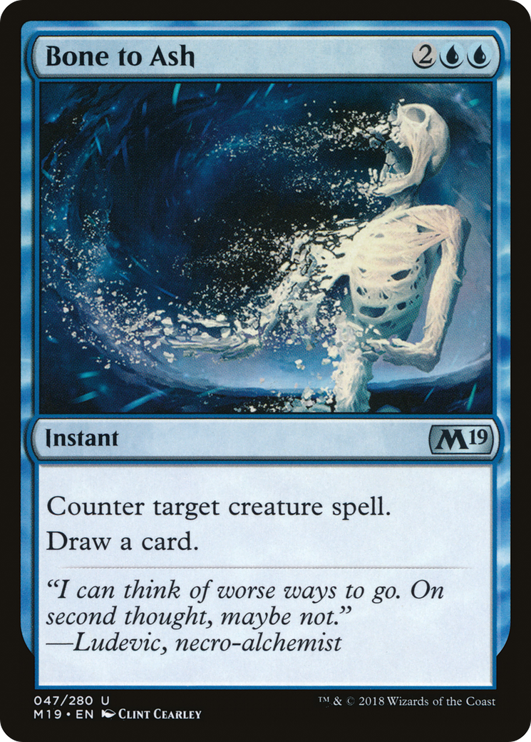 Bone to Ash (M19-047) (Foil)