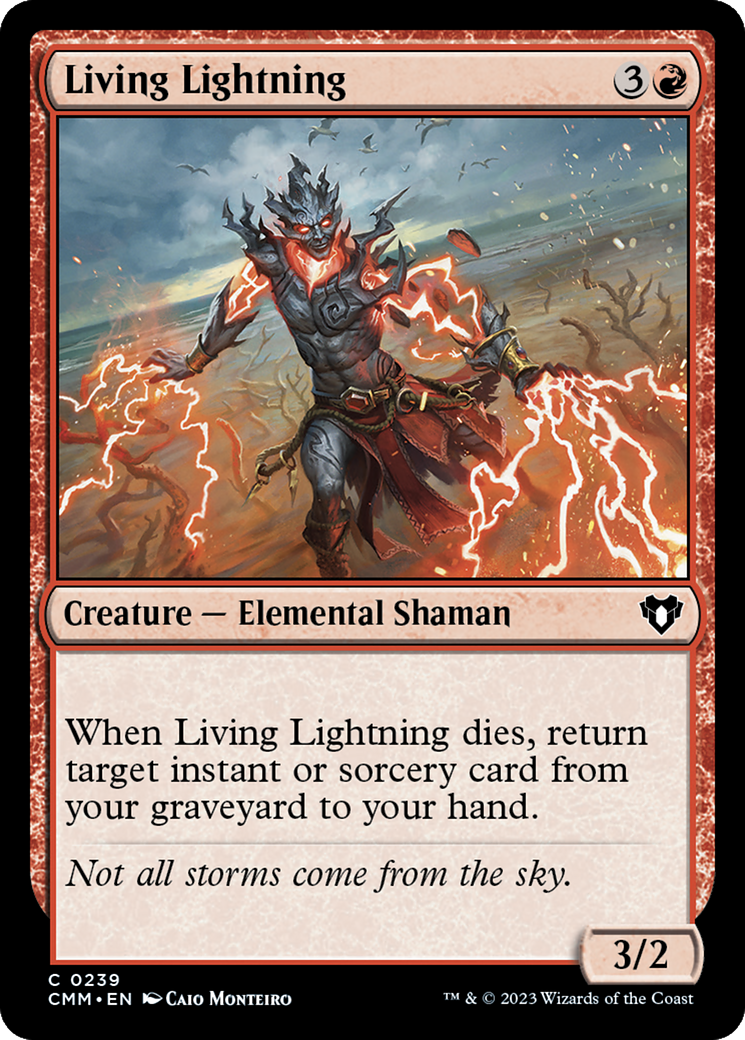 Living Lightning (CMM-239) (Foil)