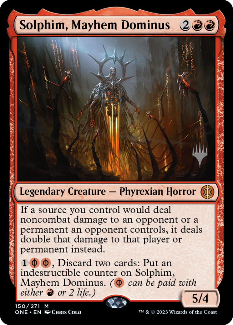 Solphim, Mayhem Dominus (PPONE-150P) (Foil)
