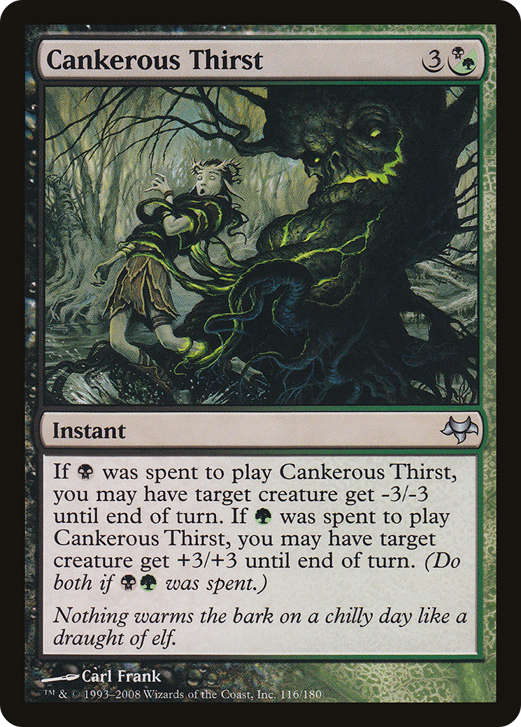 Cankerous Thirst (EVE-116) (Foil)
