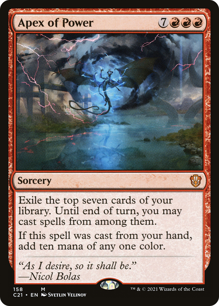 Apex of Power (C21-158)