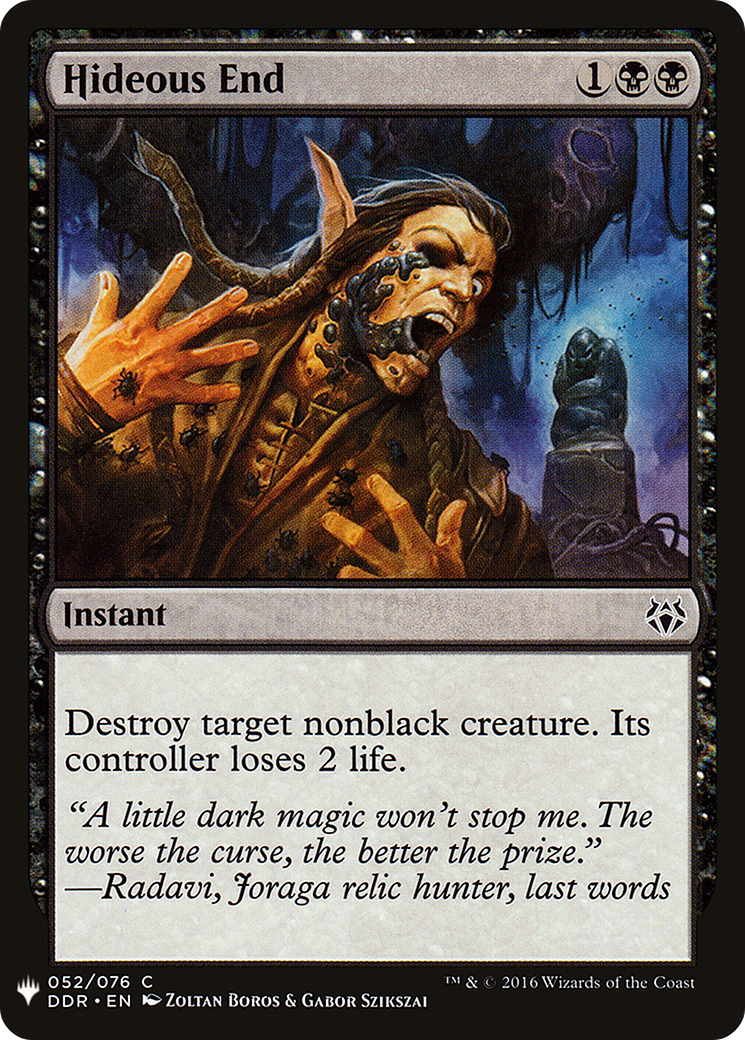 Hideous End (LIST-DDR-52)