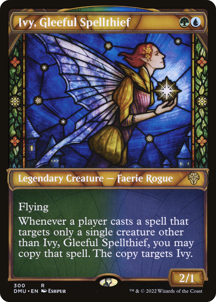 Ivy, Gleeful Spellthief (DMU-300) (Showcase) (Foil)