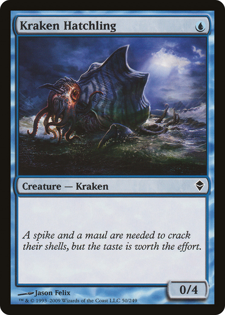 Kraken Hatchling (ZEN-050) (Foil)
