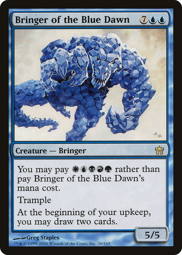 Bringer of the Blue Dawn (5DN-026) (Foil)