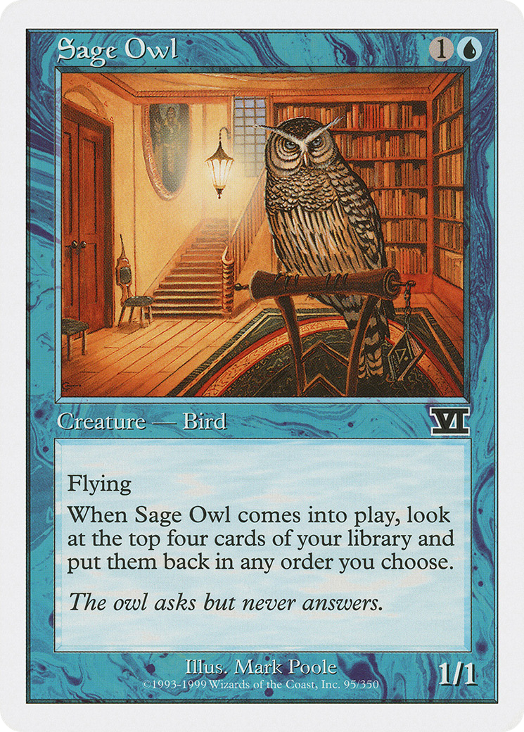 Sage Owl (6ED-095)