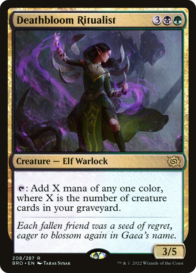 Deathbloom Ritualist (BRO-208)