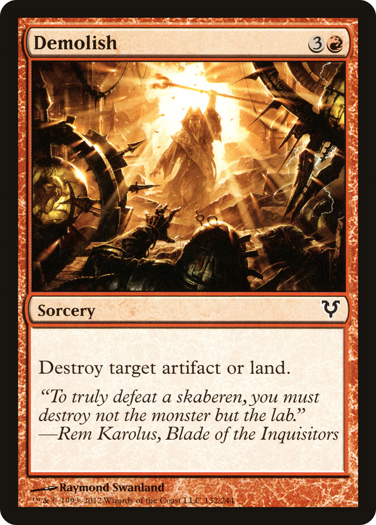 Demolish (AVR-132) (Foil)