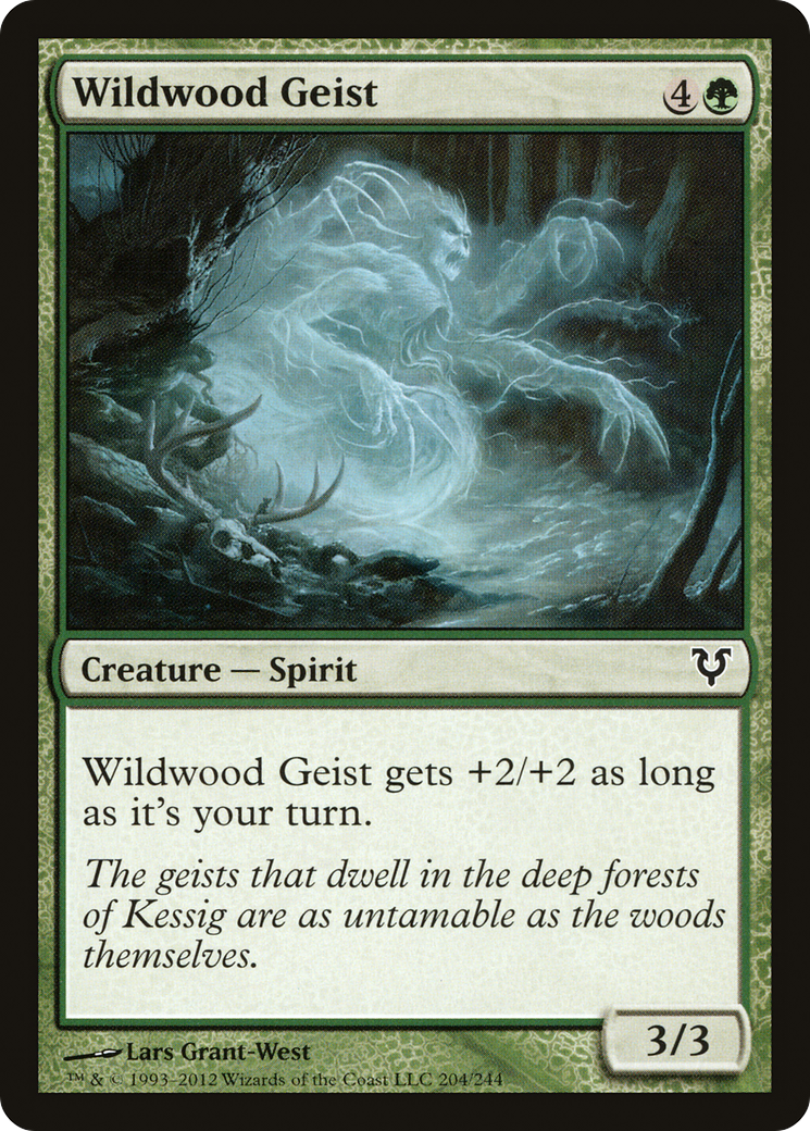 Wildwood Geist (AVR-204) (Foil)