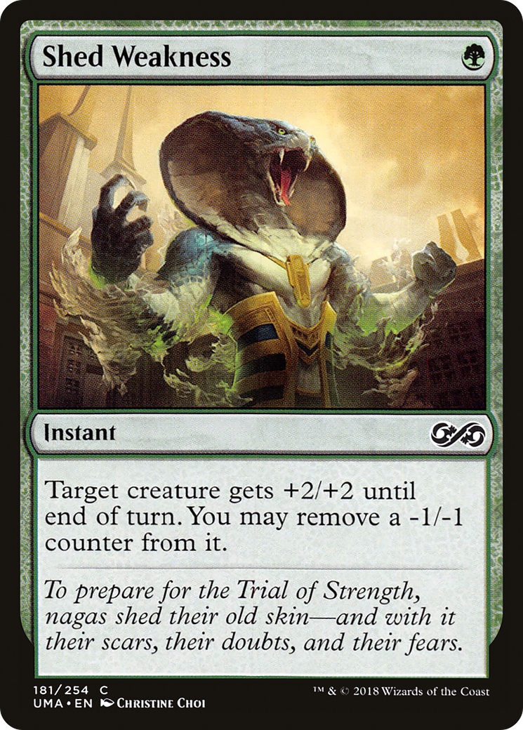 Shed Weakness (UMA-181) (Foil)