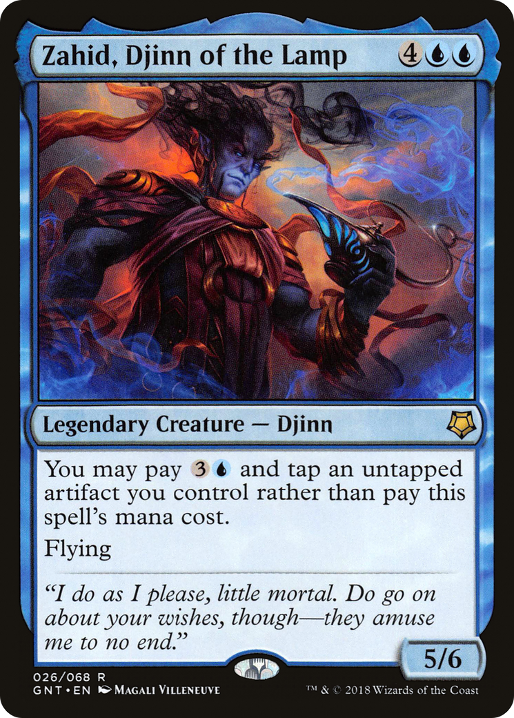 Zahid, Djinn of the Lamp (GNT-026)