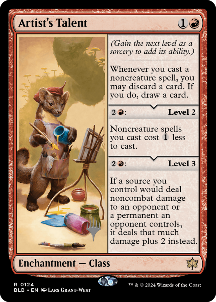 Artist's Talent (PPBLB-124P) (Foil)