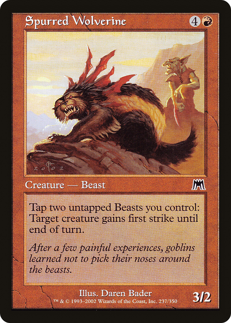 Spurred Wolverine (ONS-237) (Foil)