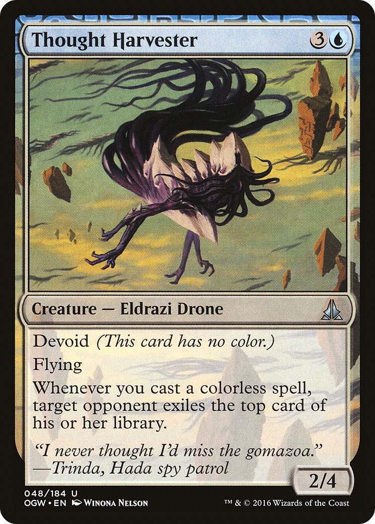 Thought Harvester (OGW-048) (Foil)