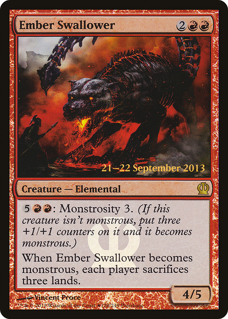 Ember Swallower (PRE-120★) (Foil)