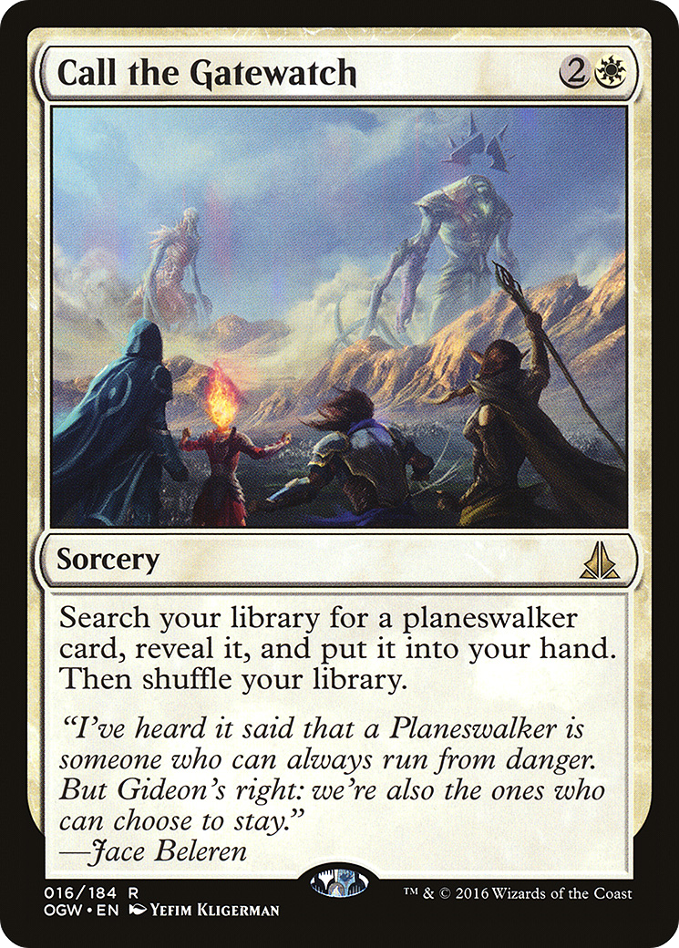 Call the Gatewatch (OGW-016)