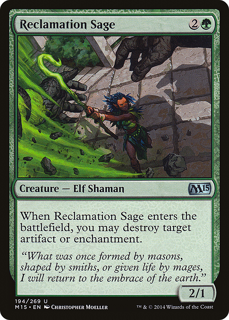 Reclamation Sage (M15-194) (Foil)
