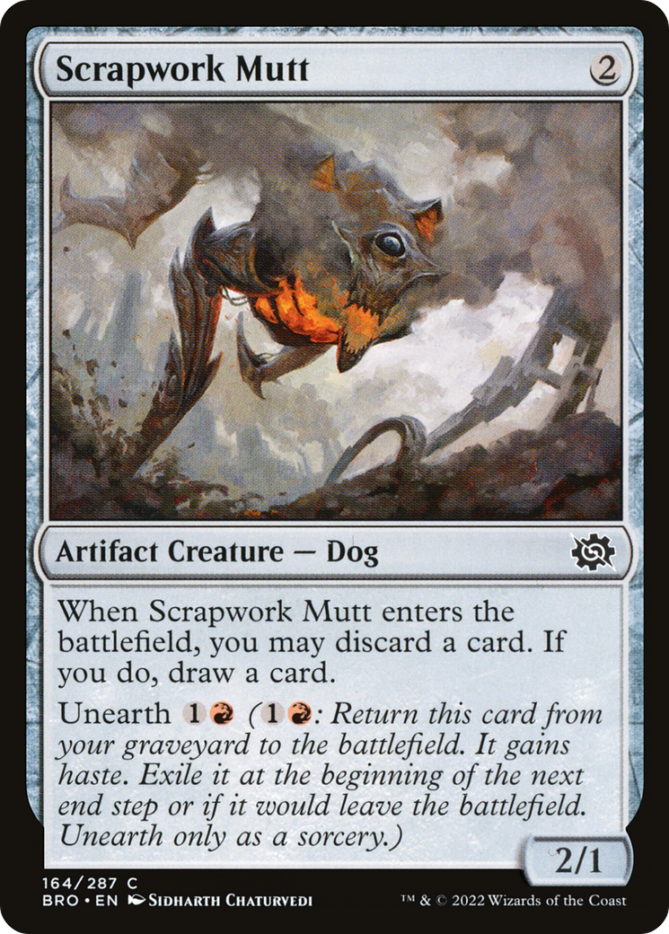 Scrapwork Mutt (BRO-164) (Foil)
