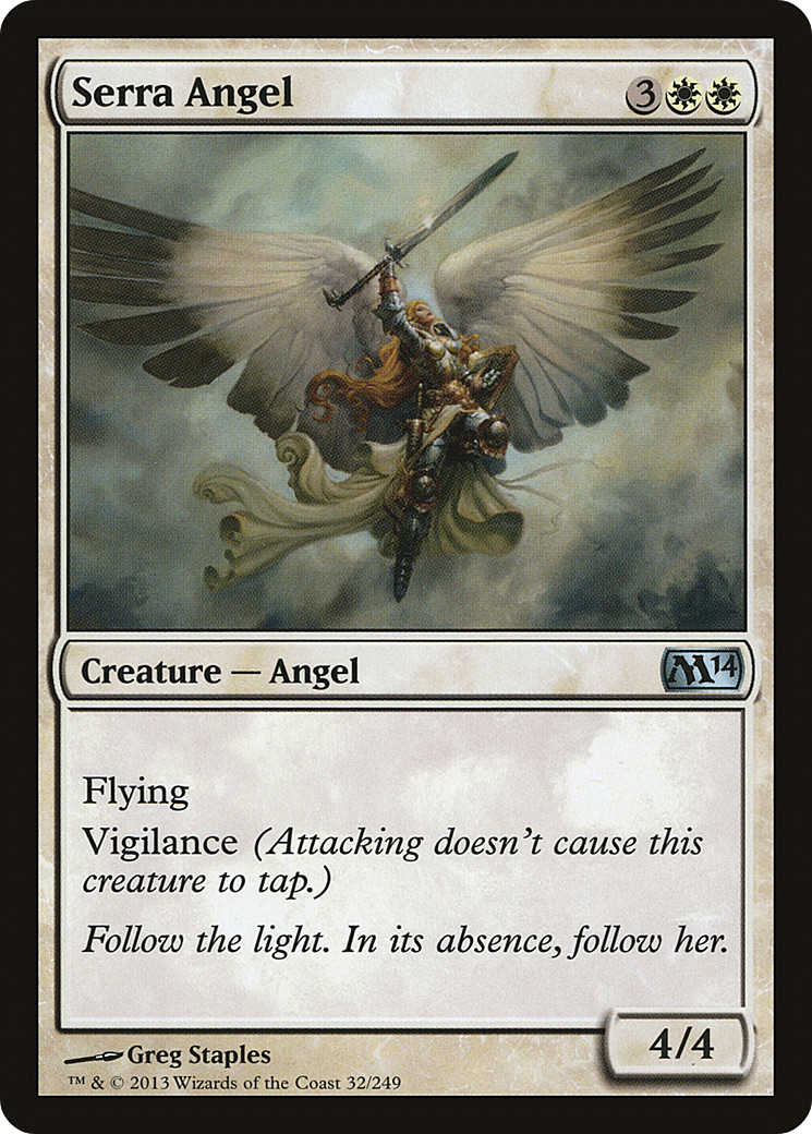 Serra Angel (M14-032) (Foil)