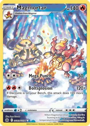 Magmortar (CRZ:GG-GG03) (Holofoil)
