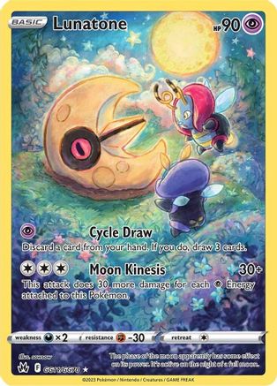 Lunatone (CRZ:GG-GG11) (Holofoil)