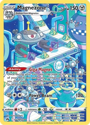 Magnezone (CRZ:GG-GG18) (Holofoil)
