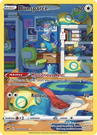 Dunsparce (CRZ:GG-GG23) (Holofoil)