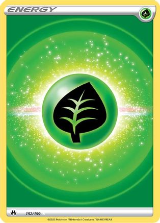 Grass Energy (Texture Full Art) (CRZ-152) (Holofoil)