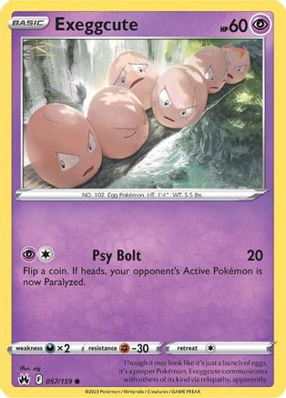 Exeggcute (CRZ-057) (Reverse Holofoil)