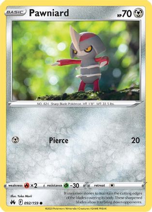 Pawniard (92) (CRZ-092)