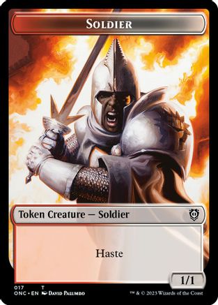 Soldier (017) // Eldrazi Double-Sided Token (ONC-17 // 1)