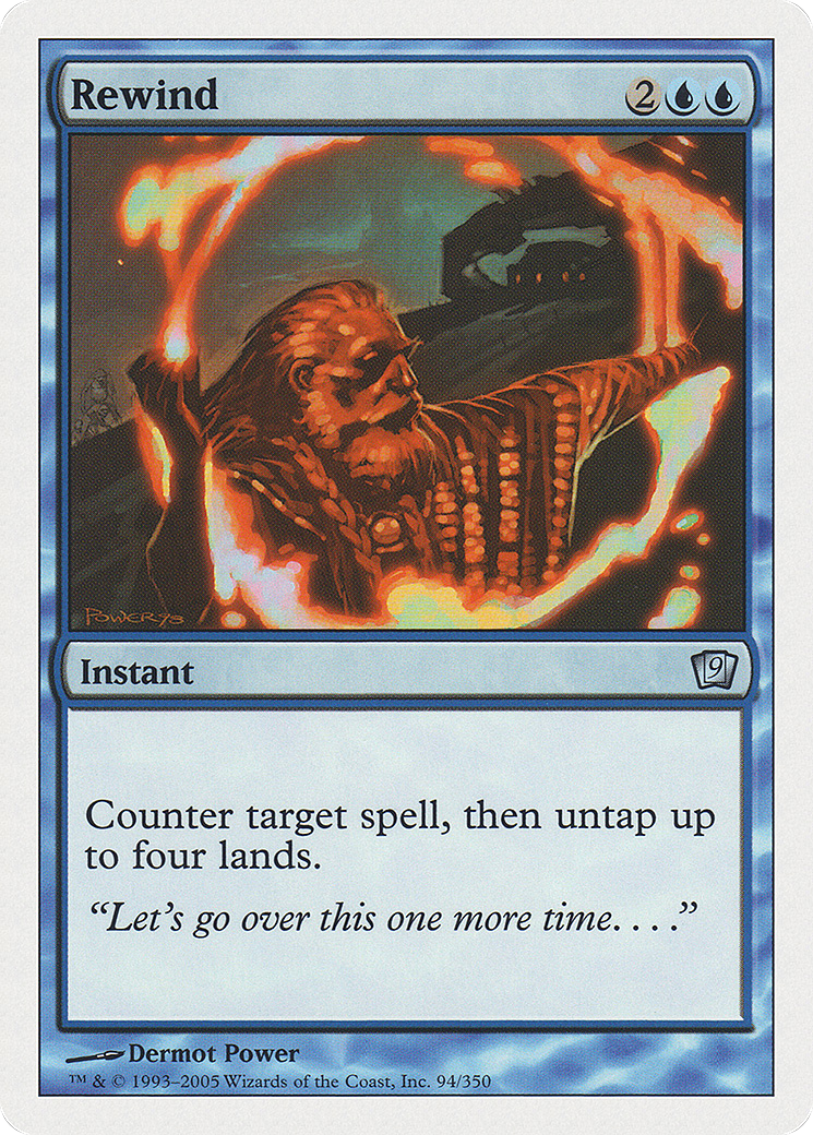 Rewind (9ED-094★) (Foil)