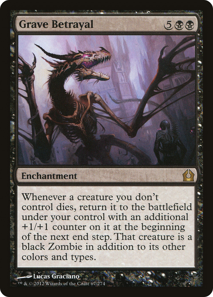 Grave Betrayal (RTR-067) (Foil)