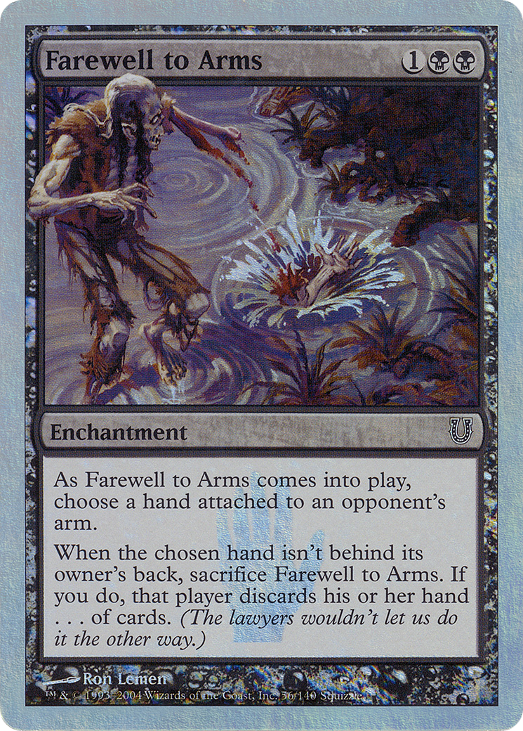 Farewell to Arms (UNH-56★) (Foil)