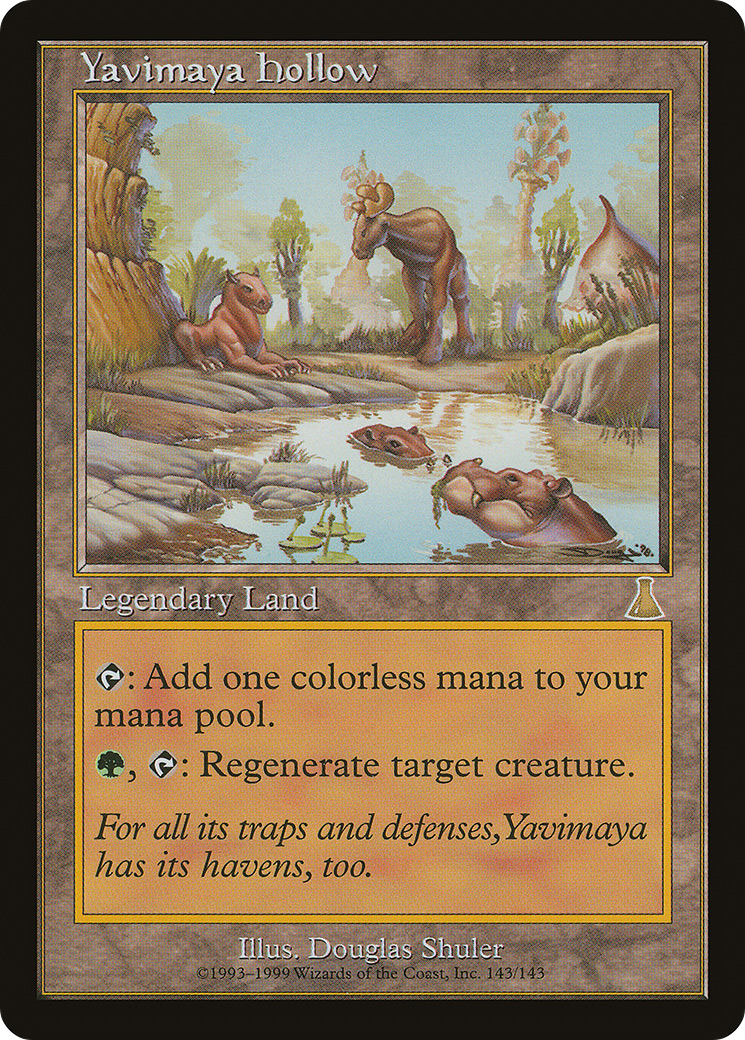 Yavimaya Hollow (UDS-143) (Foil)