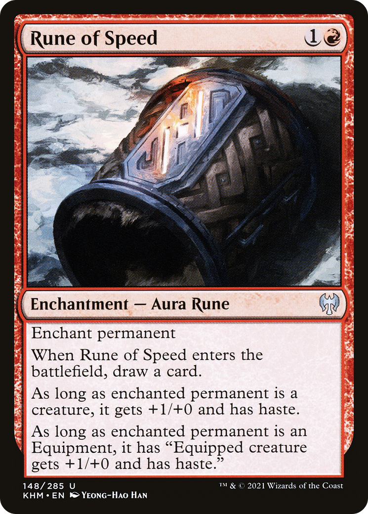 Rune of Speed (KHM-148) (Foil)